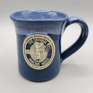 Deneen Pottery Coffee Mug Original Pancake House Oregon 2019 Hand Thrown Pottery